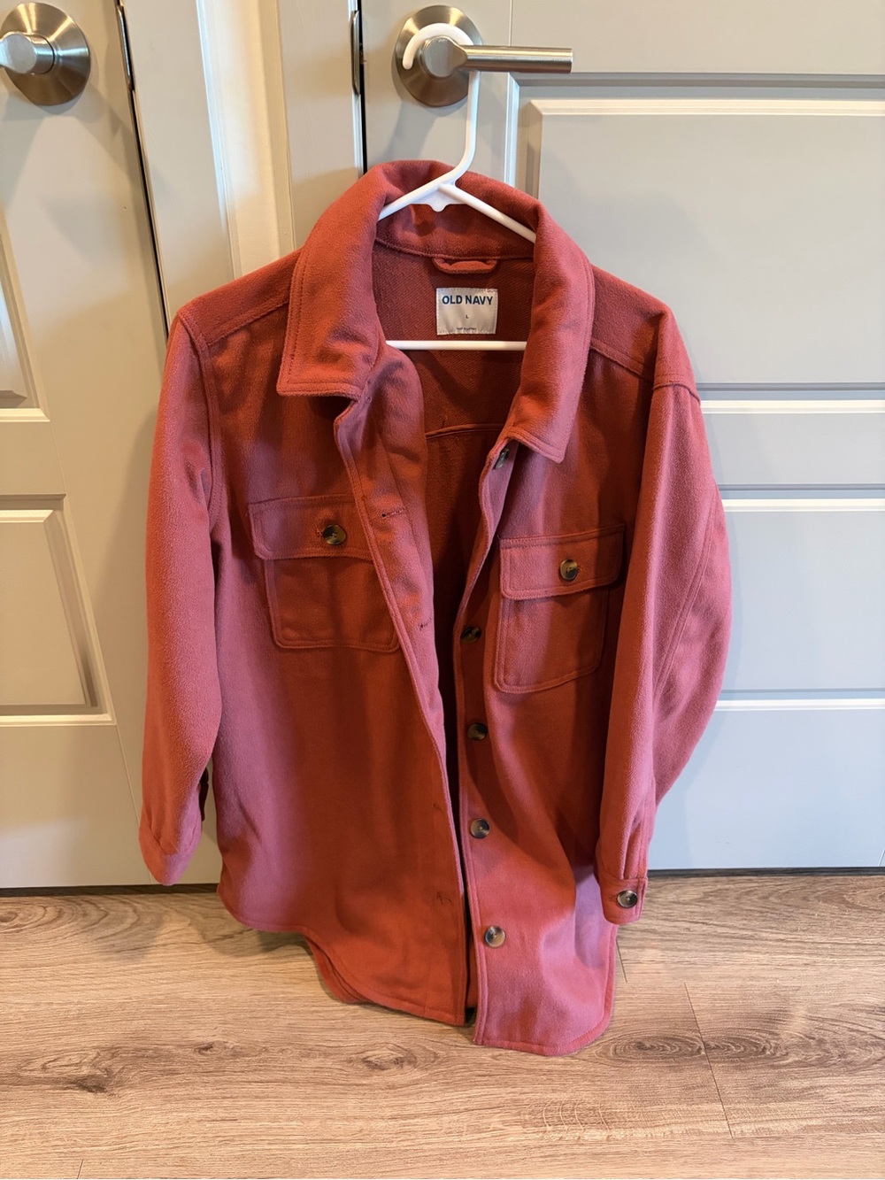 Old Navy Kids Rust-Pink Utility Jean Jacket